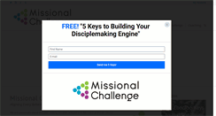 Desktop Screenshot of missionalchallenge.com